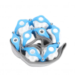 Tselluliidi Massager Vastupidav PP 6 Massaažipallid Elastsed T&otilde;mbamisrihmaga lihasrullid kontorit&ouml;&ouml;tajatele