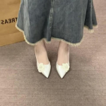 Prantsuse pulmakingad k&otilde;rge kvaliteediga 2025 uus kameelia k&otilde;rge kontsaga naiste pulmakleit bankett aprikoos pruudikingad 40 aprikoosi