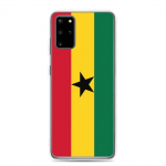Coque T&eacute;l&eacute;phone &ndash; Samsung &ndash; Galaxy S22 Plus &ndash; Drapeau du Ghana &ndash; Souple &ndash; mitmev&auml;rviline