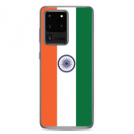 Coque T&eacute;l&eacute;phone &ndash; Samsung &ndash; Galaxy S20 &ndash; Drapeau Inde &ndash; Supp &ndash; Mitmev&auml;rviline