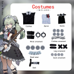 Anime Zenless Zone Zero Cosplay kost&uuml;&uuml;m Corin Wickesi kost&uuml;&uuml;m Halloweeni Anime ZZZ riietus T&uuml;drukule vormiriietus parukas S&uuml;nnip&auml;evakingitused karnevali t&auml;iskomplekt 3XL