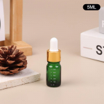 5&ndash;100 ml tilgutipudelid katlakivi reaktiiviga silmatilgaga, rohelisest klaasist aroomiteraapia vedeliku pipetiga pudelid, korduvt&auml;idetavad pudelid reisimiseks 5ml