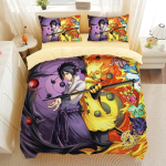 Anime Naruto Naruto Tekikott Padjap&uuml;&uuml;r &Uuml;heinimesevoodi Magamistoa Kaunistus Kodu Laste Voodipesukomplekt 135x200cm Poiss T&uuml;druk Kingitus 90x190cm