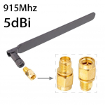 915M LoRa LoRaWAN Helium 5dBi RP-SMA isase jaoks (naissoost) sisemine kaevandaja antenn