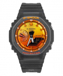 Casio G-Shock Analoog-Digitaalne Vaikrihm Oranž sihver Kvarts GA-2100FLS-8A4 200M Meeste k&auml;ekell oranž