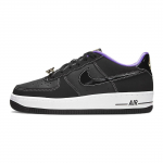 Nike Air Force 1 LV8 GS World Champ - Lakers Laste tossud Must Raud-Hall Valge DQ0300-001 35.5
