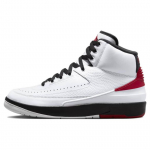Air Jordan 2 Retro Chicago 2022 Naiste Tossud Valge Varsity-Punane Must DX4400-106 36.5