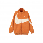 Nike Big Swoosh &uuml;mberp&ouml;&ouml;ratav Boa jope (Aasia suuruse m&auml;&auml;ramine) Meeste kuuma karri/kookospiimaga &uuml;ler&otilde;ivad oranžid BQ6546-808 M
