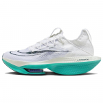 Nike Air Zoom Alphafly NEXT% 2 Valge L&auml;bipaistev Jadesinine Meeste Tossud Hele-Ultramariin S&uuml;gav-Džungel DN3555-100 38.5