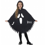 Halloweeni Laste Cosplay Kost&uuml;&uuml;m Valge Must Helendav Vaim Helendav N&auml;o Keep Sall Peokost&uuml;&uuml;m Poisid Keep T&uuml;druk 110