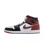 Air Jordan 1 Mid SE Dark Pony Meeste tossud Punane Valge Must HF3216-102 44.5