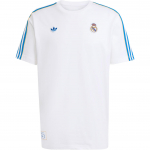 Adidas Originals Real Madrid Terrace Icons Jalgpall Pehme Kootud L&otilde;tv L&uuml;hikeste Varrukatega T-s&auml;rk Meeste Topid JN3064 2XL