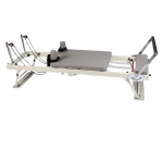 Pilates Reformer Core Bed - Kokkupandav metallraamiga masin joogaharjutusteks ja koduseks k&otilde;hulihaste treeninguks Metal Iron - GRAY