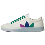 Adidas Originals Nizza Pride libisemiskindlad l&ouml;&ouml;gisummutavad vastupidavad madalad rulaketsid Unisex rulaketsid Valge Roheline Sinine FX3795 36