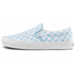 Vans Slip-On Seeria Vabaaja Ruuduline Madalad Rula Kingad Unisex Tossud Sinine Valge VN0A7VCFYRQ 37 white
