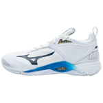 Mizuno Wave Momentum 2 Kangast P&otilde;rutust Neelavad Libisemiskindlad Vastupidavad Hingavad Madalad Treeningjalatsid Unisex toss Valge Sinine V1GA211300 37