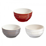 Staub keraamilised kausid 40511 - Vask / Antiikhall / Elevandiluu (12 cm) Ivory