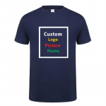 Kohandatud T-s&auml;rk Loo oma disain Logo Tekst Meeste Tr&uuml;kiga Ettev&otilde;tte Meeskond Kvaliteetne Puuvillane T-s&auml;rk Personaliseeritud Kingitus Tees Topid L