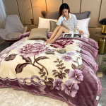 Kahekihiline paksenenud fliispleed &uuml;hekohaliseks v&otilde;i kahekohaliseks kasutamiseks S&uuml;gis/Talv kattepleed 150*200cm