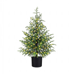 60CM Norfolk j&otilde;ulupuu v&auml;lisukse j&otilde;ulupuu kaunistus siseruumide elutoa j&otilde;ulukaunistus One Size