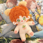 20cm Kawaii Alasti Puuvillanukk Armas Iidoli Pehme T&auml;idisega Kohevate Juustega Figuur Nukk Valgus&&Ouml;&ouml; Anime M&auml;ngu Perifeeria F&auml;nnide Kollektsioon Kingitused without skeleton