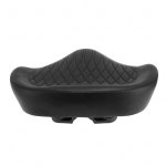 Jalgratta istmepadi suurele tagumikule PU-nahast K&auml;sn Veekindel Lai Jalgrattasadel Istmele Elektrijalgratastele Kokkupandavad Jalgrattad must