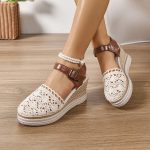 Moodsad Naiste Sandaalid 2025 Suvi Uus Mood L&otilde;uendist Kiiluga Sandaalid Vabaaja Espadrillid Moodne Platvorm Naiste Sandaalid Zapatos De Mujer 36