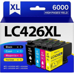 Cartouches d'encre - 123 DESIGN - LC426XL - Haute capacit&eacute; - Pack de 4