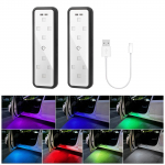 MAZERO Autoukse valgusti, Ukse hoiatusvalgusti, Juhivalgusti, LED Tervitusvalgusti, Magnet, Infrapuna