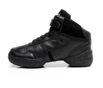 Tantsujalatsid Mehed Naised Tossud Tants Modern Hip-hop Salsa Tantsujalatsid Must L&otilde;uend Ehtne Nahk Hingav Spordimees Jal 38 black