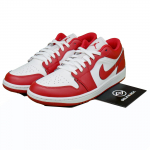 Jordan Air Jordan 1 Low 553558-166 Unisex EU 46 valge/punane