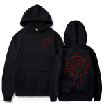 Baldurs Gate 3 Astarion Huppar Astarion Huppar M&auml;nguri Kingitus Videom&auml;ngu Pullover Topid Streetwear Unisex M black