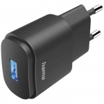 Hama USB-laadija 6 W 1x USB-A must siseruumides kasutamiseks