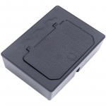 For Mitsubishi L200/Triton 2024 2025 Center Console Armrest hidden Storage Box Organizer Accessories Tidying Black must