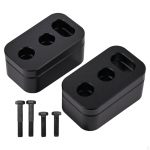 2x Seat Spacers Front Easy to Install Aluminum Alloy Replace Riser Driver or Passenger
