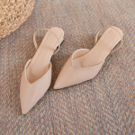 Naiste Lamedad Kingad Terava Ninaga Daami Madala Kontsaga Kingad Slip-on Loaferid Kontori Daami Elegantsed Kingad Pehme Tald Mugav Suur Suurus 43 35 beež