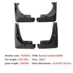 Eesmised ja tagumised poritiivad 2020-2025 Toyota Corolla CROSSile 315x265x135