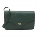 MCM Diamond Aw24 Klassikaline Loorberilehe Logoga Nahast &Uuml;mbrikuga &Otilde;la-ristkorral Kandekott Naiste k&auml;ekotid Roheline MWREAAK07G0001 Basic Set (Bag+Dust Bag)