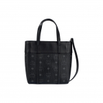 MCM Toni Monogramm Nahast ja Vasikanahast Mini T&otilde;stikkott Naiste T&otilde;stikkott Must MWPDSTA01BK001 Basic Set (Bag+Dust Bag)
