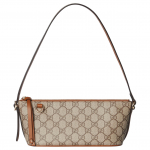 Gucci GG embleemiga helekuldne riistvara Kaetud kangast &otilde;lakott V&auml;ike naiste &otilde;lakott Beež Pruun 847281-FAEUC-9758 Basic Set (Bag+Dust Bag)