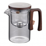 Maagiline Teekann 600/720/800ml Klaasist Magnetiline Teekann Kurnaga Magnetiline Veeeraldus Infusioonikann Lahtiste Lehtede ja &Uuml;rditeede jaoks 600ML