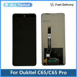 LCD-ekraani ja digitizeri t&auml;ielik koostis Oukitel C58 C58 Pro C65 C65 Pro jaoks gray