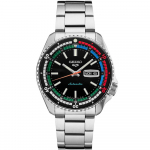 Seiko SRPK13 5 Sports Seeria 55. Aastap&auml;eva Piiratud V&auml;ljaande Kell Roostevabast Terasest Moodne Meeste - Teras/Mitmev&auml;rviline,