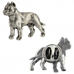 Cane Corso, Itaalia Cane Corso I - H&otilde;betatud koerakinnitus, elegantne s&otilde;lg, jaki rev&auml;&auml;ride kaunistus Art-Dog kaubam&auml;rgilt h&otilde;be