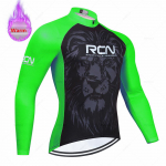 Uus Rcn Meeste Talvine Jalgratturi R&otilde;ivastus Pika Varrukaga Termiline Fliisist Jalgrattas&auml;rgi Komplekt MTB Soe Rattas&auml;rgi Komplekt Ropa Ciclismo Hombre 5XL