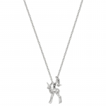 Vivienne Westwood Monette Saturn Hirve Ripatsiga Kaelakee Unisex kaelakee H&otilde;bedane 630203I3-02P019 Basic Packaging-Dust Bag+Box
