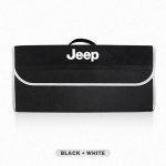 Jeepi auto pagasiruumi korraldaja kott Kokkupandav korrastuskast Ladustamisn&otilde;ud Jeep Grand Cherokee Wrangler JK Gladiator Compass Reneg jaoks black