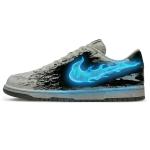 Nike Dunk Triple Lab, Dry Blue Flame Abrasion Resistant Slip Resistant Low top Skateboard Shoes Men's Blue 355152-017(Team210-) 40 gray