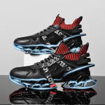 Kingad meeste Tossud Meeste vabaaja Meeste Kingad tennised Luksuslikud kingad Treener Race Hingavad jalan&otilde;ud mood jooksujalatsid Meeste jalan&otilde;ud 46 must