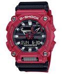 Casio G-SHOCK Meeste Vaik 200M Veekindel Analoog P&otilde;rutuskindel Kvartsikell GA-900-4A punane